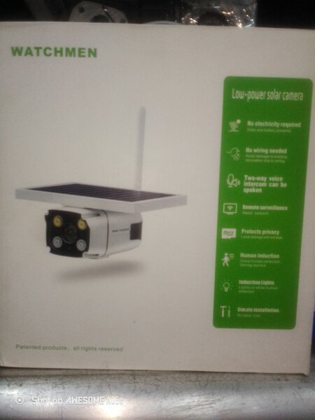 Watchmen solar camera