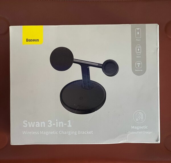 Baseus Swan 3-in-1 Wireless Magnetic Charging Bracket 20W