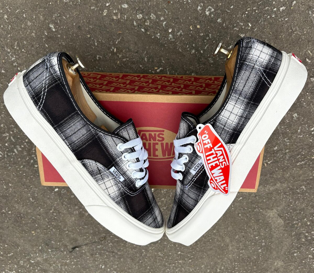 Baskets Vans Unisex à Carreaux