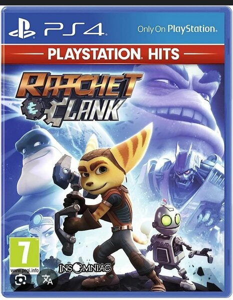 Cassette de Ps4 FIFA 16 et Ratchet