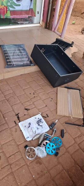 Barbecue à charbon portable