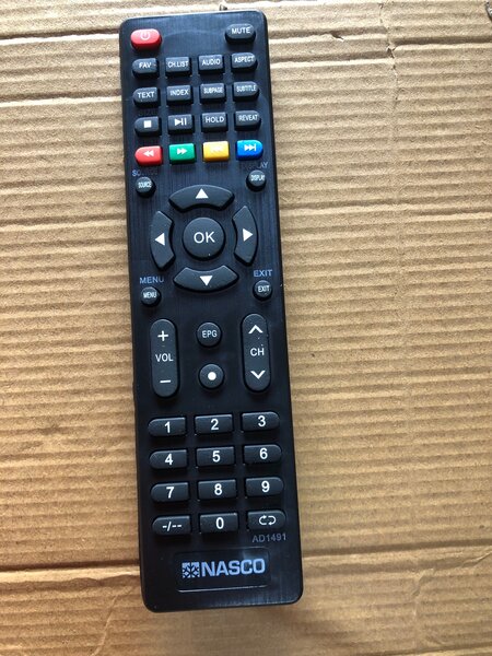 Nasco 1471 Tv Remote