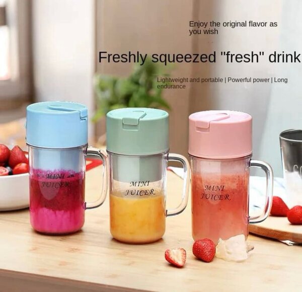 Mini Mixeur Pour Jus Frais, Rechargeable Par USB
