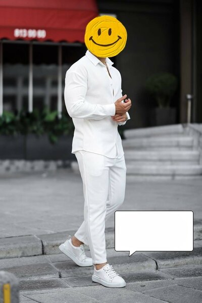 Hommes ensemble: Chemise et Pantalon