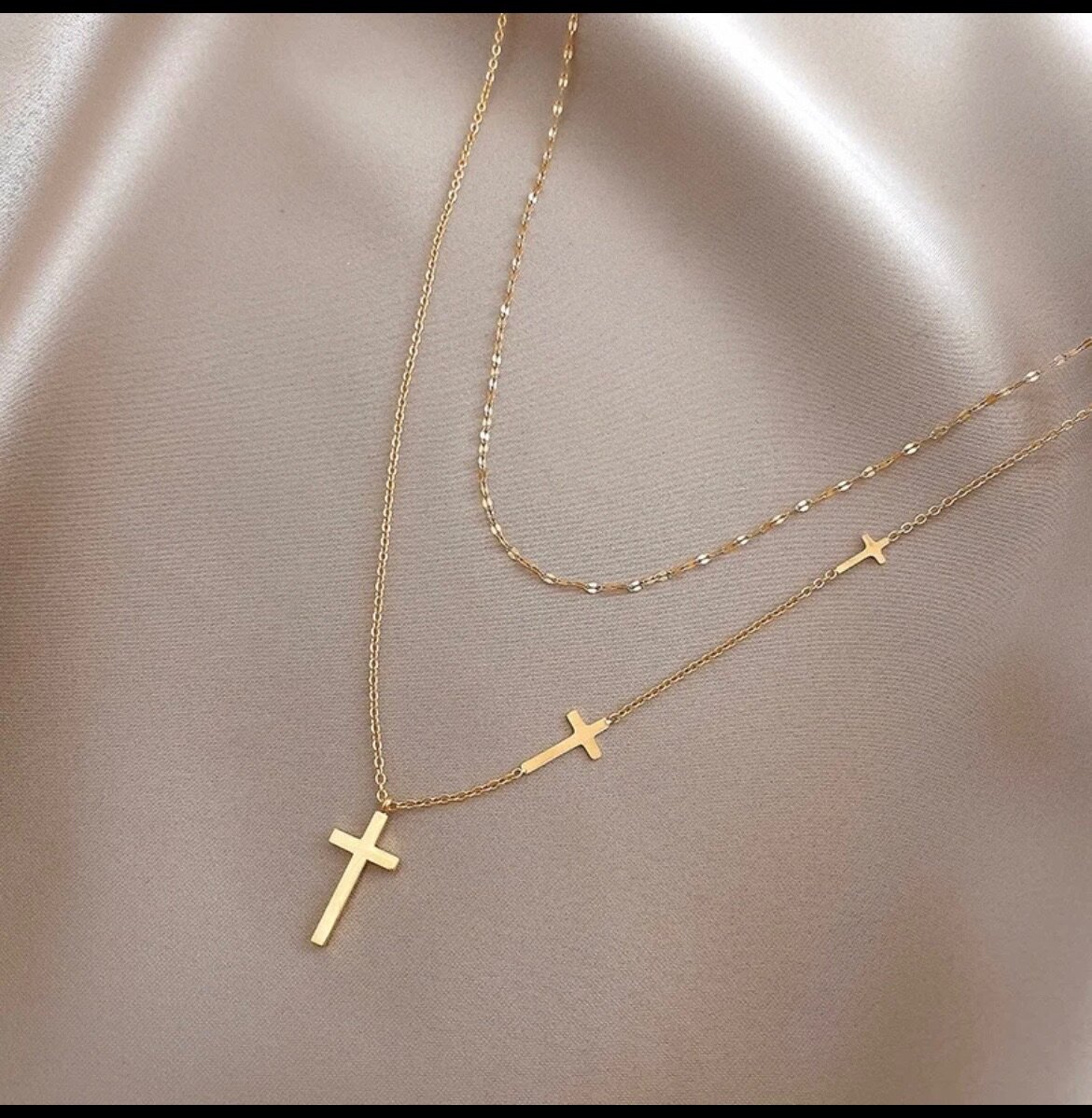 Crucifix necklace