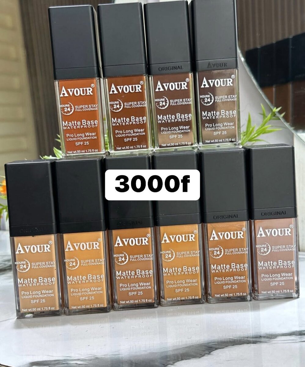 Fond de Teint Mat Longue Tenue