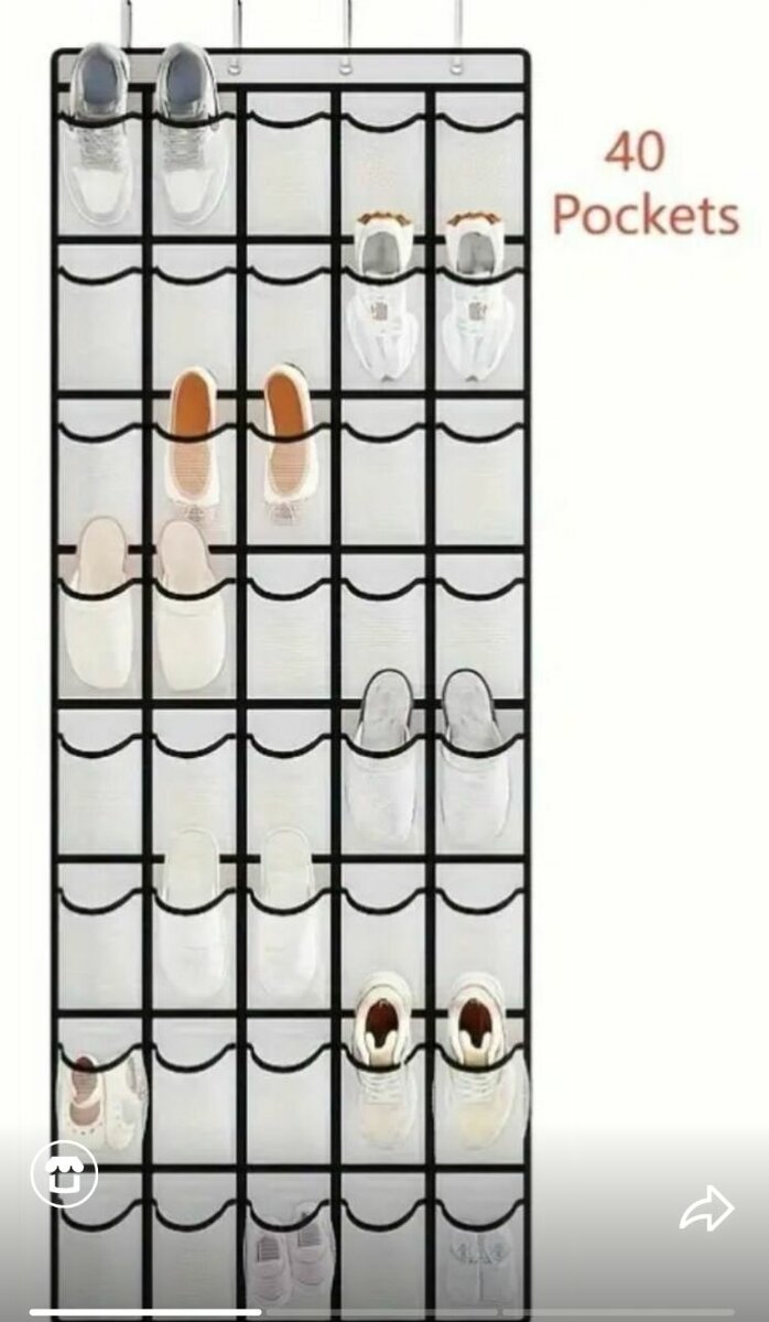 Organisateur mural 40 poches