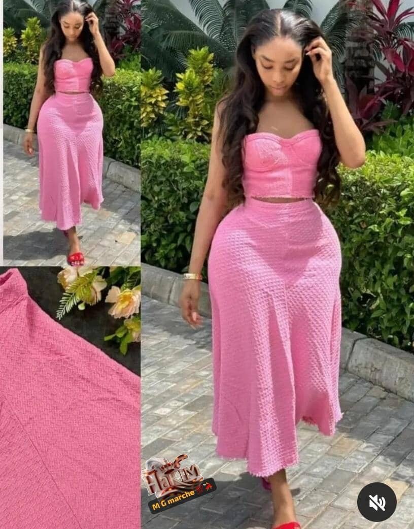 Combinaison pink en coton