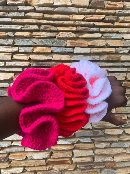 Chouchous en Crochet Colorés