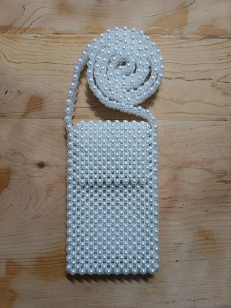 Sac à bandoulière perle