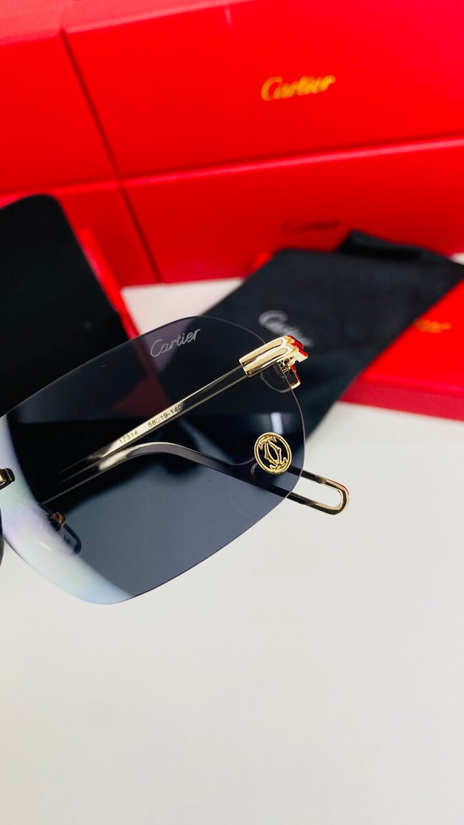 Lunettes de soleil Cartier luxe