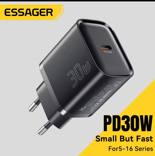Chargeur Rapide Essager 30W Type-C