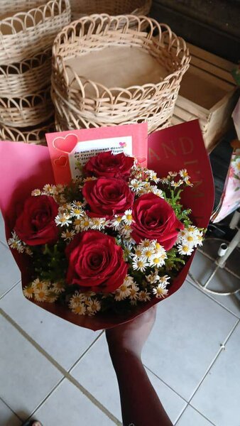 Bouquet de Roses Romantique