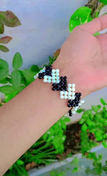 Bracelet made of beads