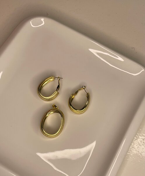 Boucles d'Oreilles Élégantes Dorées