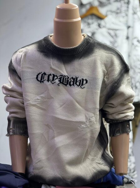 Pulls décontractés rayés pour hommes