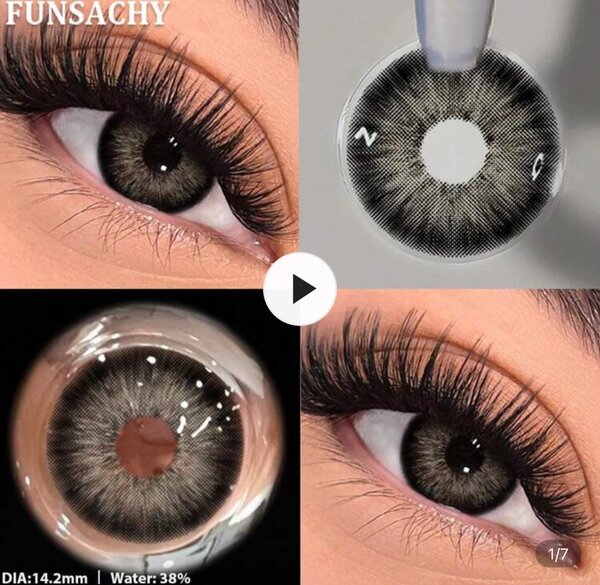 Lentilles de contact colorées