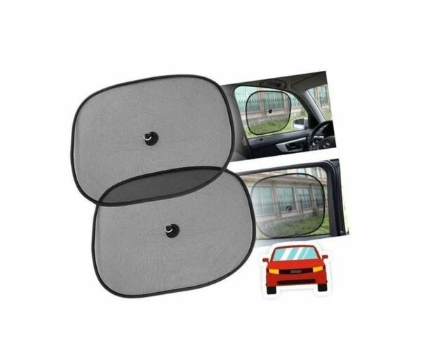 Paire de pare soleil pour vitres latérales
