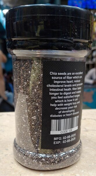 Organic chia seeds