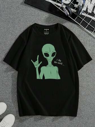 T-shirt Alien Fun