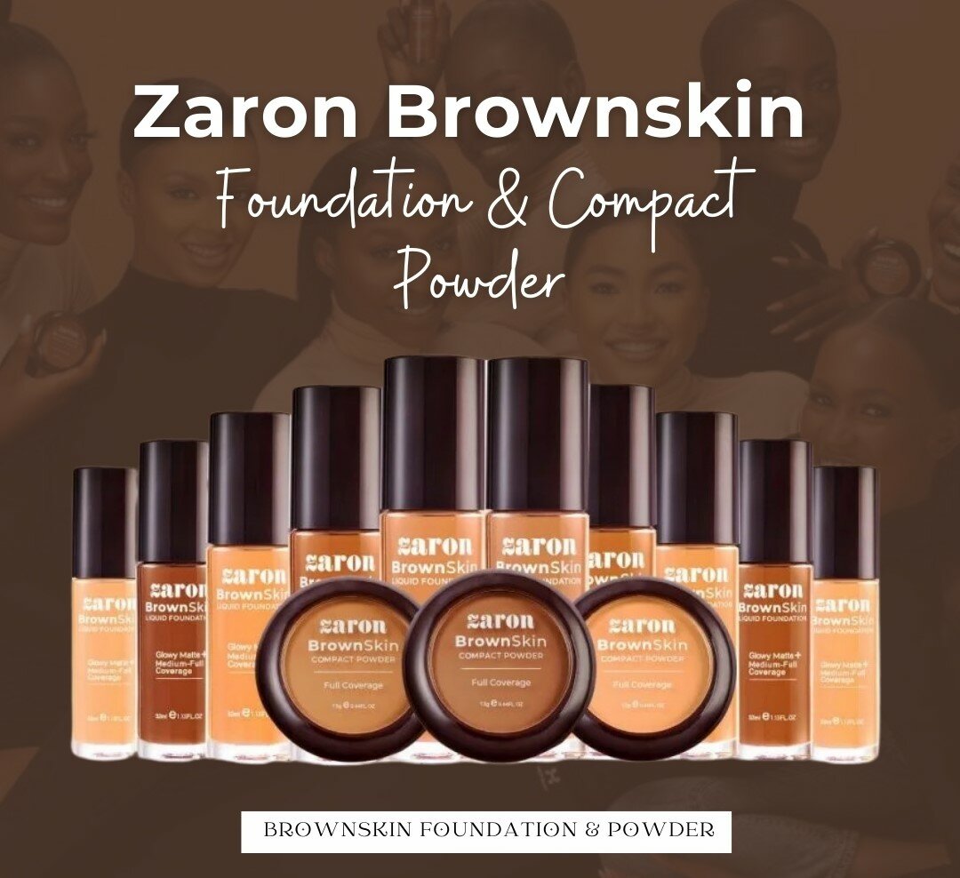 Zaron Brownskin Foundation & Compact Powder.