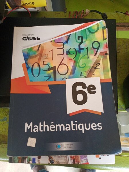 Manuel de Mathématiques 6e