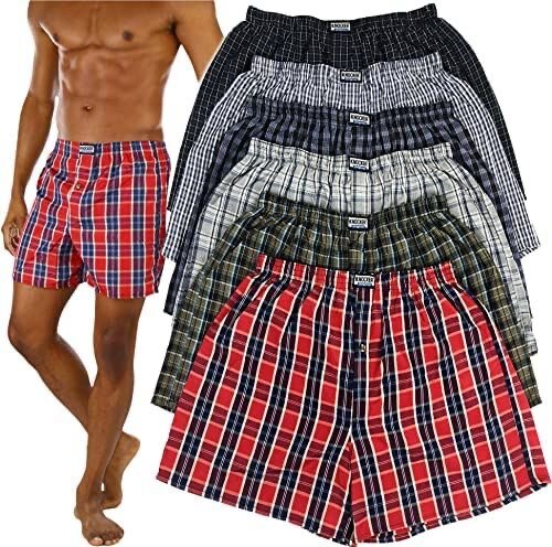 Lot de Boxers 6 boxers homme