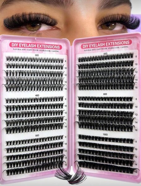 Extensions de Cils DIY Naturels