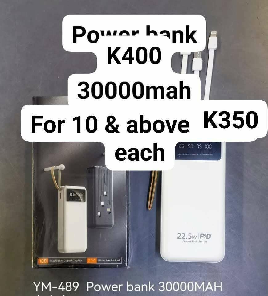 Power banks
