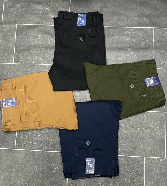 Pantalon en coton pour homme élégant