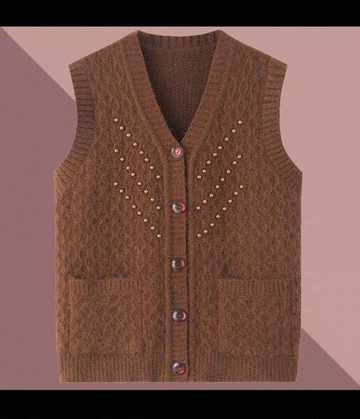 Gilet Tricoté Classique