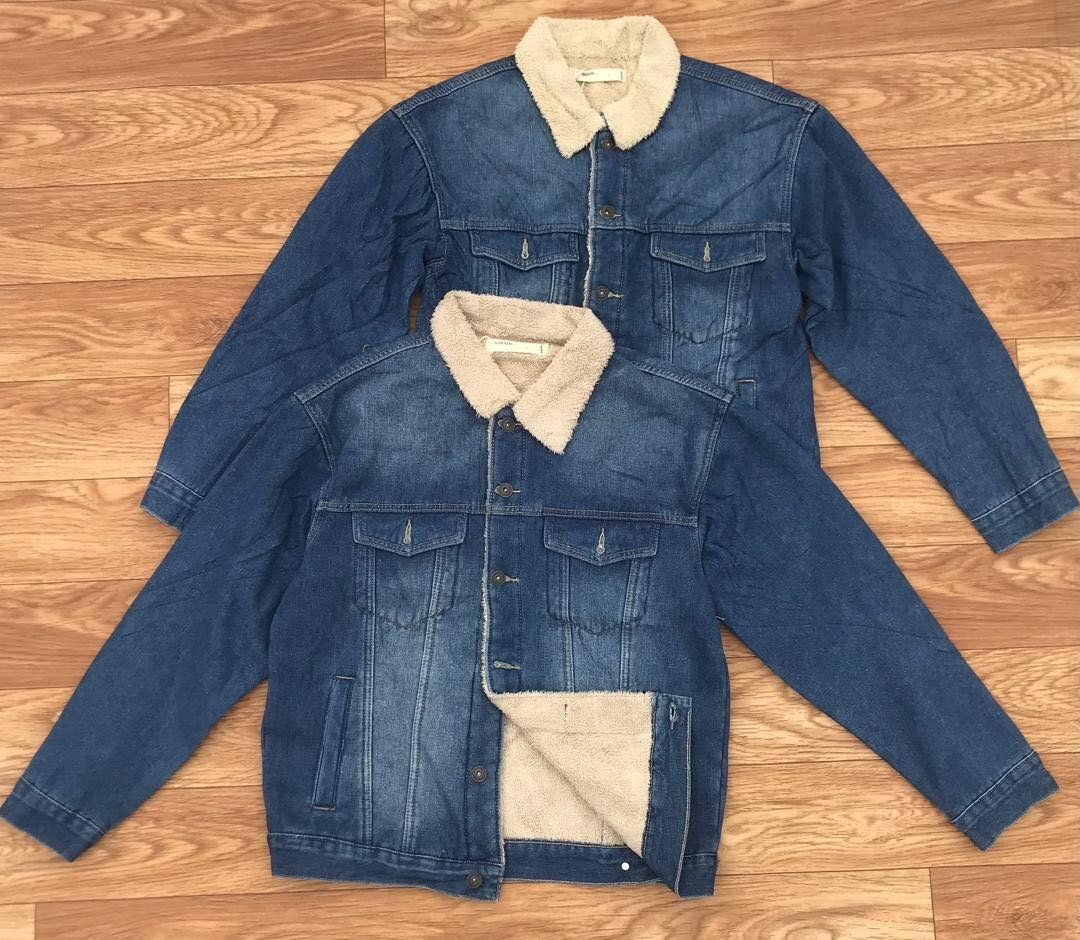 Warm denim jackets