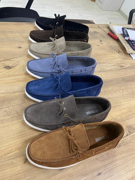 Moccasins en daim élégants