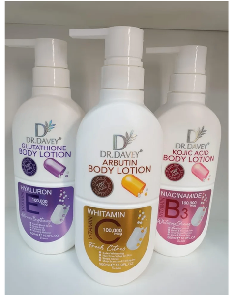 Dr. Davey Arbutin body lotion