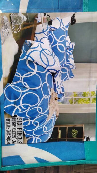 Parure de lit 6 pièces luxe