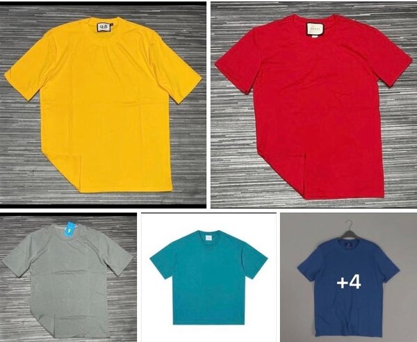 T-shirt couleur unique 