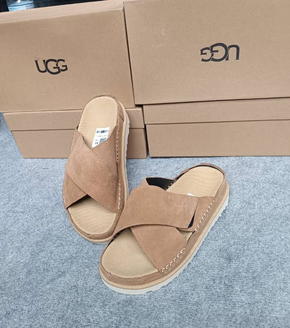 Sandales en daim confortables