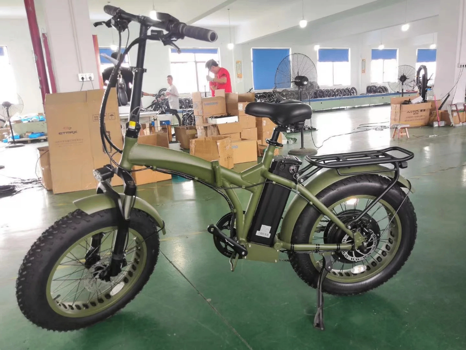 Vélo électrique pliant tout-terrain