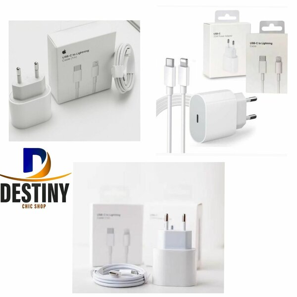 Chargeur original iphone fast charge