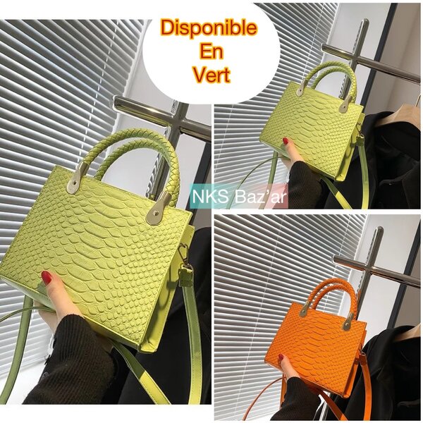 Joli sac vert disponible