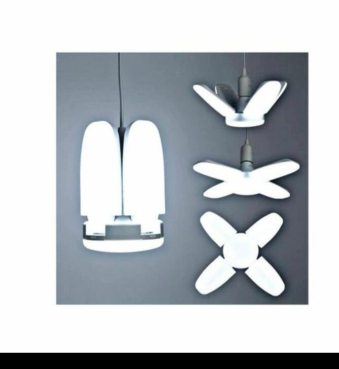 Ampoule ventilateur LED 60W