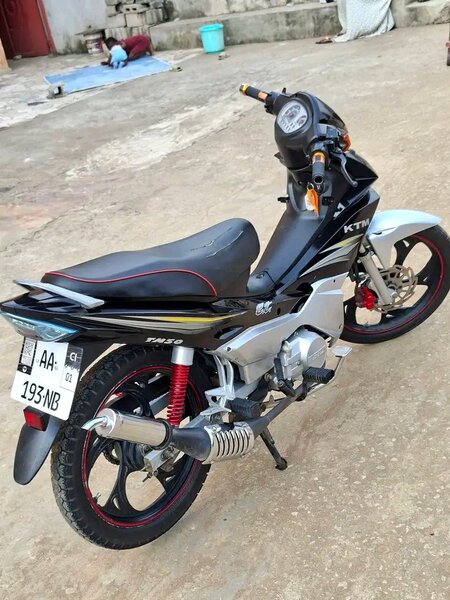 Moto KTM sportive