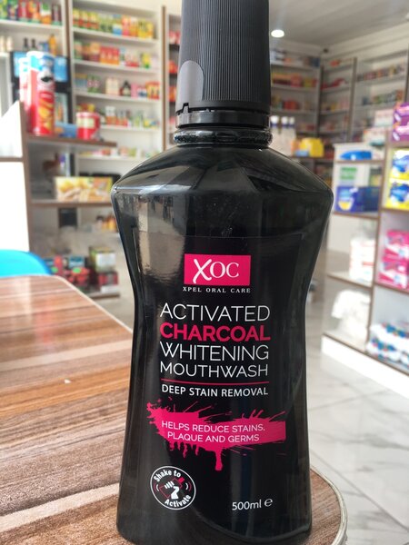Activated charcoal whitening Mouthwash