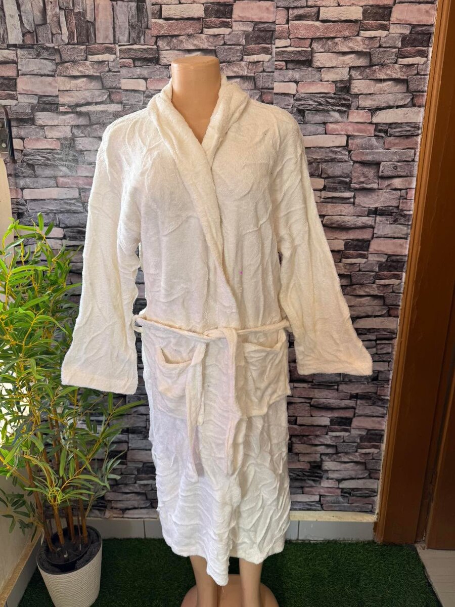 Peignoir en éponge doux