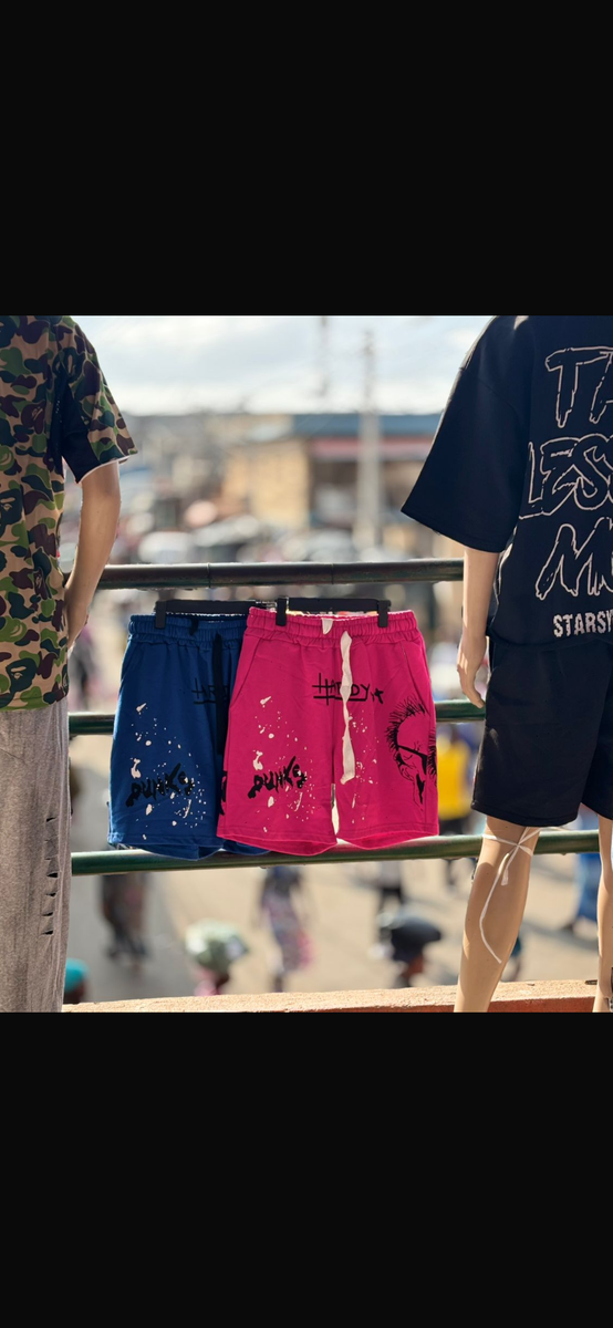 Shorts colorés tendance