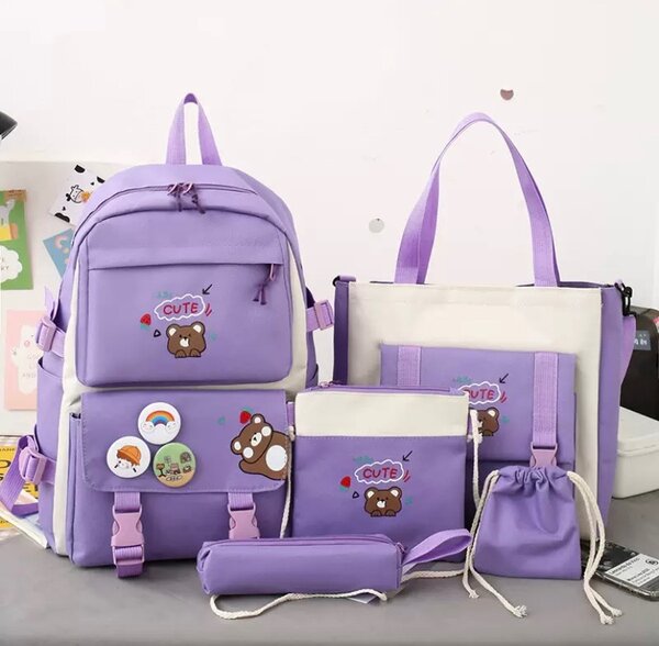 5 in 1 School bag