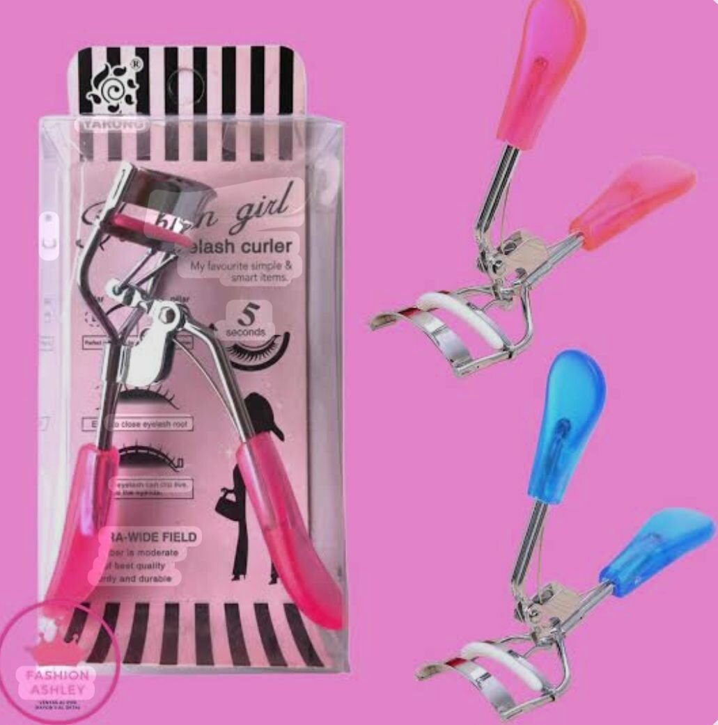 Recourbe-cils rose ergonomique