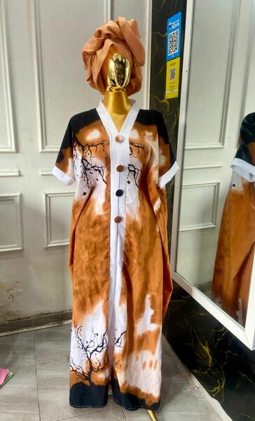 Robe Kaftan Colorée