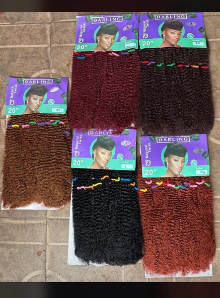 Cheveux Synthétiques Bouclés 20"