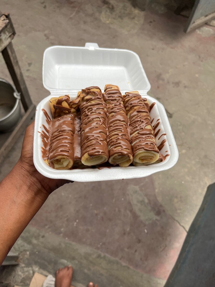 10Crêpes au chocolat